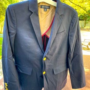 JCrew Crewcuts youth boys navy blazer size 12